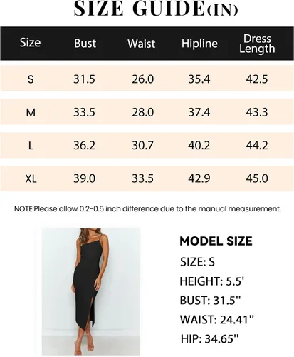 Vista 6 de PRETTYGARDEN Vestidos de verano para mujer, sexy, con tirantes delgados, dobladillo dividido, sin mangas, con cremallera, para cóctel, vestido midi