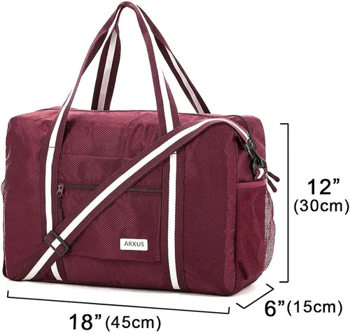 Vista 2 de Bolsa de viaje plegable Arxus impermeable y ligera