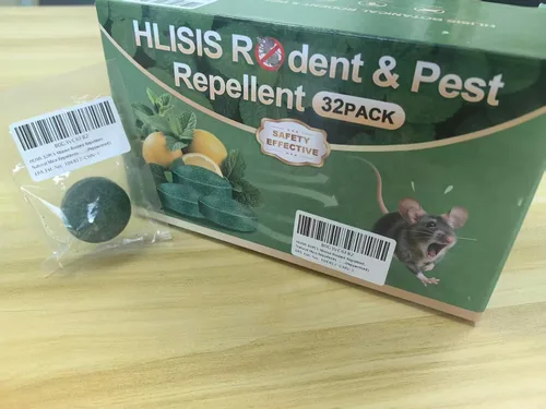 Vista 8 de 32PCS repelente de roedores, aceite de menta natural para ratones