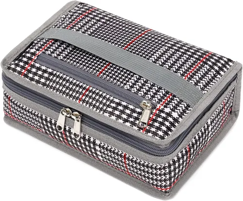 Vista 15 de FlowFly - Pequeña lonchera con aislamiento, con manija, para el trabajo y la escuela (bolsa blanda) (alpaca)