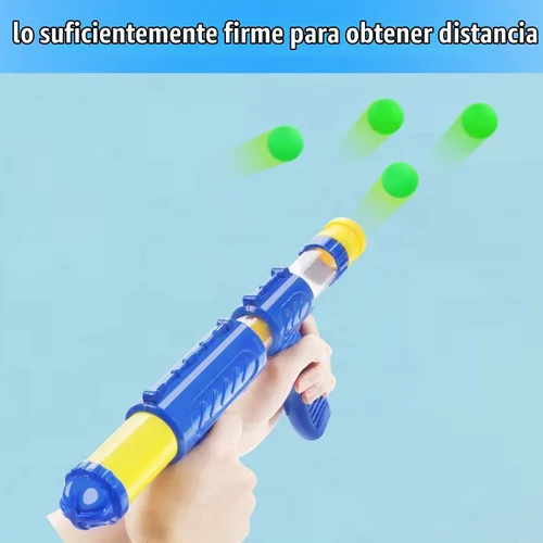 Vista 3 de 48 bolas de espuma EVA para bolas de recarga de potencia, bolas de aire Blaster para pistola, bolas de repuesto de 1.1 pulgadas, bolas de disparo