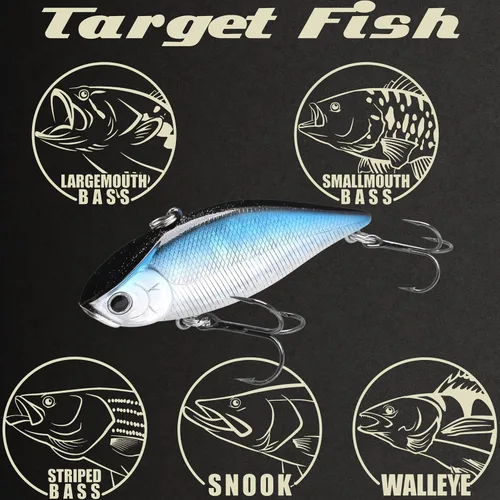 Vista 5 de Lucky Craft señuelo de pesca LV-500 cebo con forma de pez
