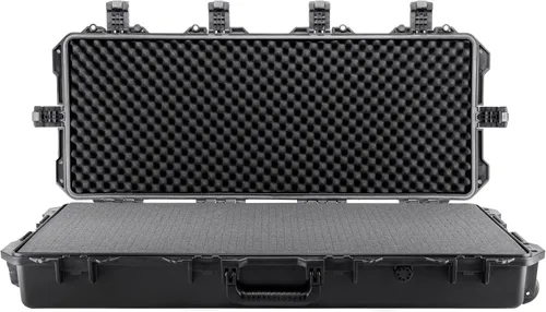 Vista 4 de Eylar 40 pulgadas Intact Premium Series Custom Retro Boombox UV Impreso Hard Rolling Rifle Case