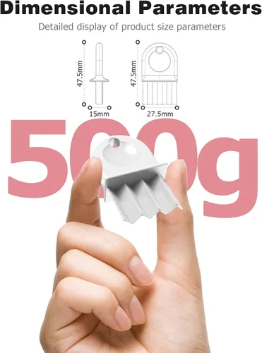 Vista 7 de Mellbree - Llave dispensadora de toallas de papel, paquete de 5 llaves dispensadoras de papel higiénico, reemplazo universal