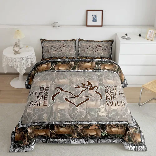 Vista 24 de Erosebridal Juego de edredón para parejas, juego de ropa de cama tamaño individual con lentejuelas doradas con purpurina dorada, edredón acolchado