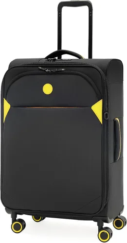 Vista 14 de Verage Cambridge - Maleta ligera con ruedas giratorias expandibles, Negro -, Conjuntos de equipaje negro Softside