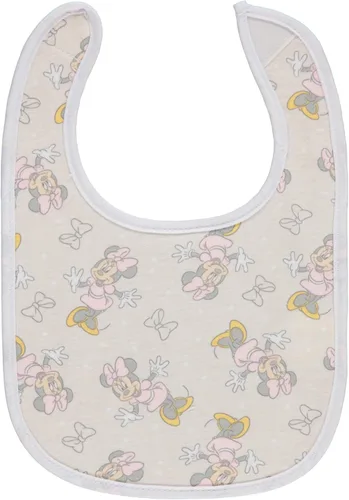 Vista 3 de Disney - Paquete de 10 baberos Mickey Mouse para bebé – Diez baberos suaves, absorbentes y ajustables de algodón para comidas sin manchas