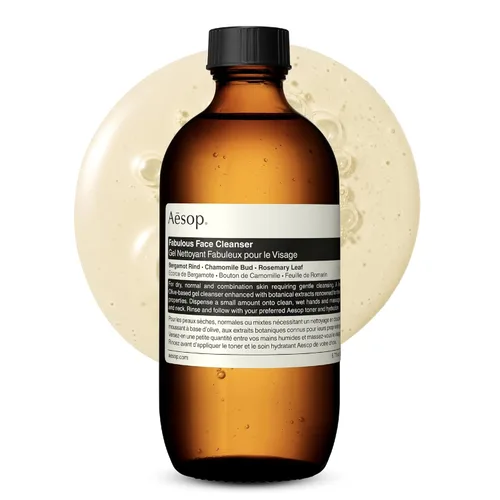 Vista 8 de Aesop Fabuloso limpiador facial Limpia suavemente sin pelar Limpiador suave derivado de aceitunas con botánicos purificantes e hidratantes