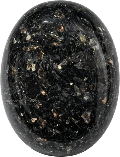 Vista 103 de Piedras de Siete Chakras de Amazing Gemstone y Piedras Curativas - Grandes Piedras de Palma de Cristal - Cristal para Buena Suerte, Energía Positiva