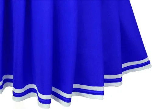Vista 6 de GRAJTCIN Disfraz de animadora para niñas de 6 a 14 años, uniforme de animadora de Halloween