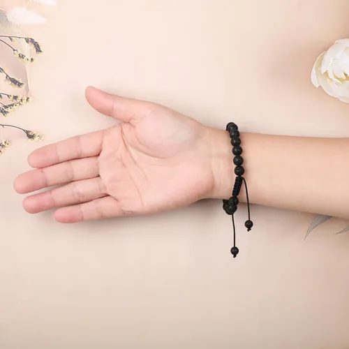 Vista 132 de AD Beads Pulseras de piedras preciosas unisex de 0.315 pulgadas (0.315 in), macramé curativo ajustable de 7 a 9 pulgadas Usa esta pulsera