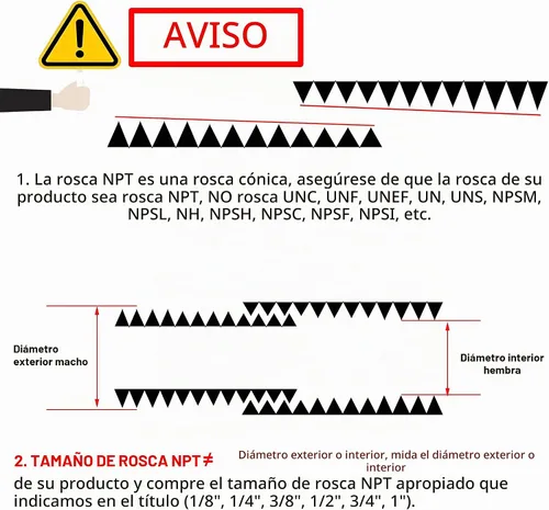 Vista 6 de 1" Tetina macho hexagonal, accesorios de tubería de acero inoxidable 304, adaptador de tubería roscada NPT de 1 pulgada, conectores de tetinas