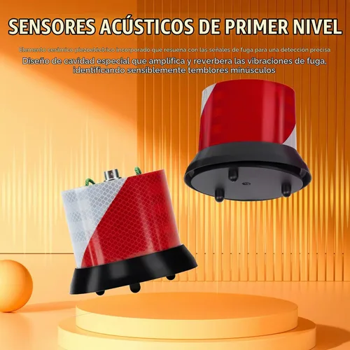 Vista 3 de Equipo de Prueba Electrónico para Localizador de Tuberías Subterráneas de 2m Detección de Fugas de Agua