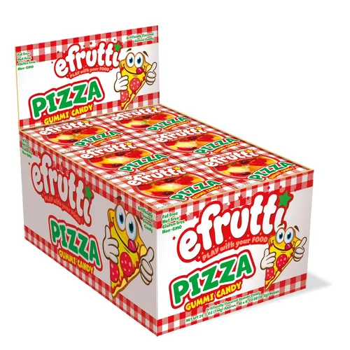 Vista 8 de efrutti - Mini cupcakes, caramelos de goma afrutados, envueltos individualmente, 60