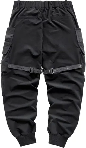 Vista 8 de Niepce Inc Pantalones cargo japoneses Streetwear Techwear para hombre