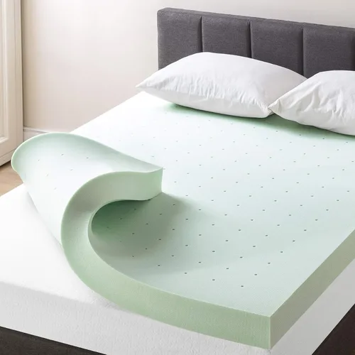 Vista 9 de Best Price - Cubrecolchón de espuma viscoelástica ventilada de 3 pulgadas