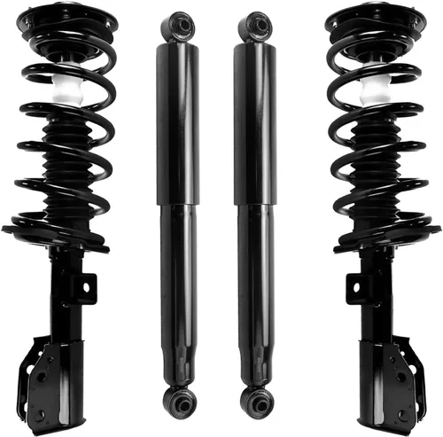 Vista 79 de Detroit Axle - Kit de amortiguadores de 4 puntales para Ford Escape 14-19, 2 puntales delanteros con resorte helicoidal 2 amortiguadores traseros