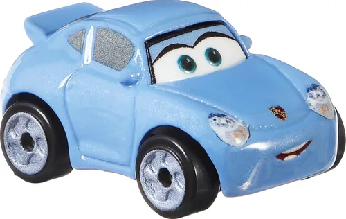 Vista 3 de Mattel Disney Pixar Cars Mini Racers, paquete de 10 vehículos coleccionables de juguete para niños y coleccionistas a partir de 3 años