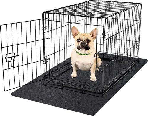 Vista 9 de Alfombrilla para jaula de perro para perrera, 36 x 24 pulgadas, 1