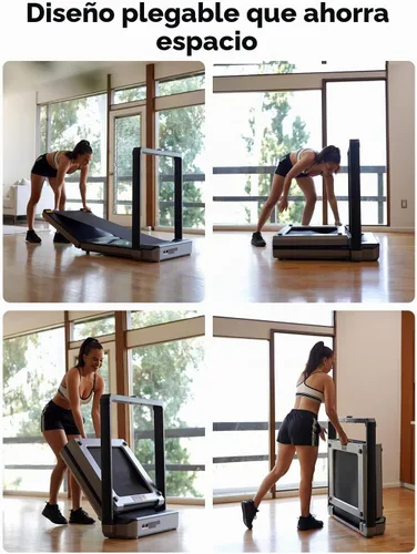Vista 5 de WalkingPad X Series Folding Treadmill, Smart Vertical Fold LED Display with Rotary Control for Easy Operation, No Assembly Required for Convenient