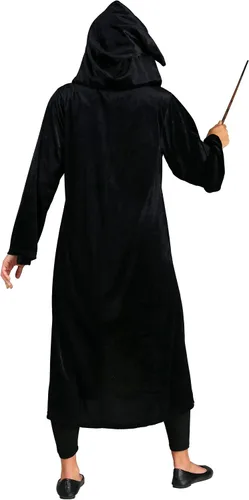Vista 6 de Harry Potter Plus Size Robe, Deluxe Hogwarts House Themed Robes for Adults, Wizarding World Costume
