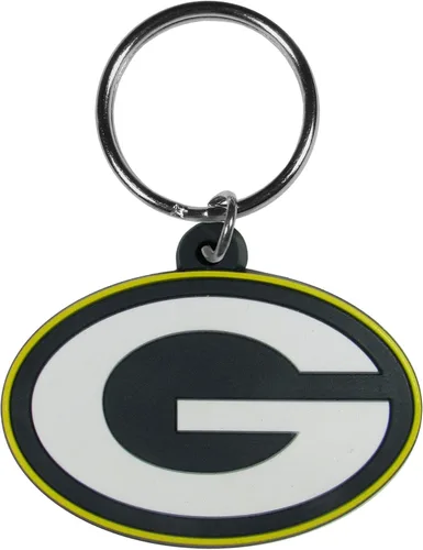 Vista 17 de NFL cadena de hule flexible para llavero