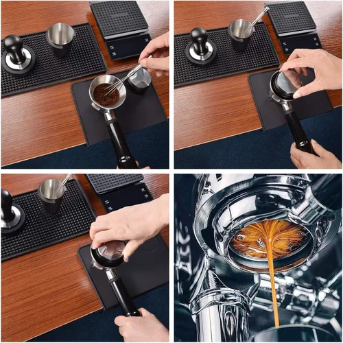 Vista 3 de MATOW Herramienta de distribución de espresso Mini WDT de acero inoxidable