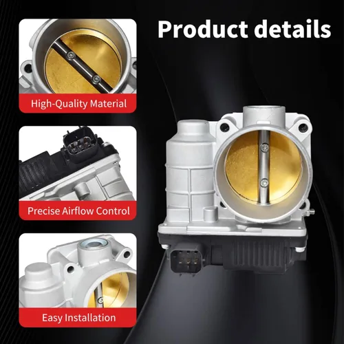 Vista 4 de Cuerpo del acelerador eléctrico para Nissan Altima L4 2.5L 2002-2006 Nissan Sentra L4 2.5L 2002-2006 Nissan X-Trail L4 2.5L 2005-2006