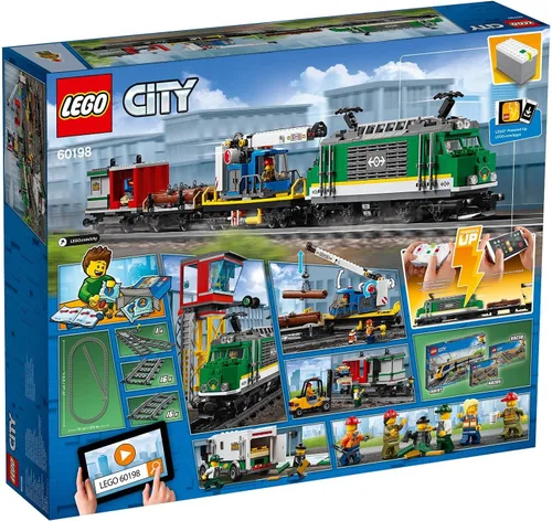 Vista 7 de Lego Tren de carga de ciudad