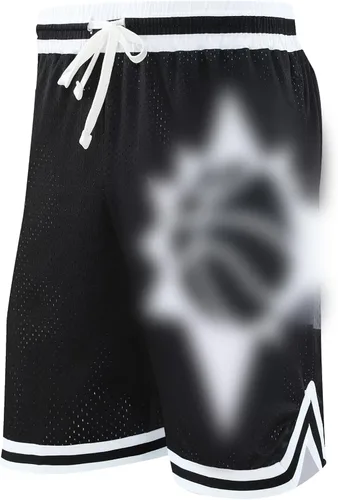 Vista 4 de DIOTSR Pantalones cortos deportivos de baloncesto para hombre, pantalones cortos de malla para entrenamiento casual para correr, con bolsillos