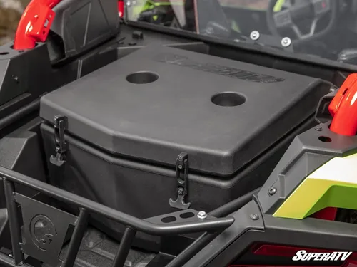 Vista 2 de SuperATV Enfriador/caja de carga con aislamiento trasero resistente para Polaris RZR Pro R 2022+ Polaris RZR Pro R 4 2022+ Almacenamiento