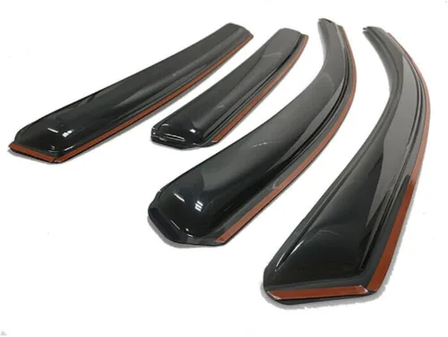 Vista 4 de Window Visor Left 4pcs in for Chevrolet Equinox 2018-2021 -Channel, Acrylic Smoke, Direct Fit