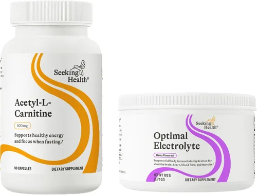 Vista 9 de Seeking Health Acetyl-L-Carnitine - Suplemento de acetil-L-carnitina - Apoya la energía, el metabolismo de las grasas saludables y la salud