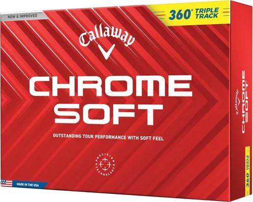 Vista 11 de Pelotas de golf Callaway Golf Chrome Soft Pista triple (blanco)
