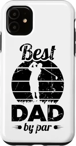 Vista 8 de Funda para iPhone 12/12 Pro Best Dad by Par Golfer Daddy Golf Dad