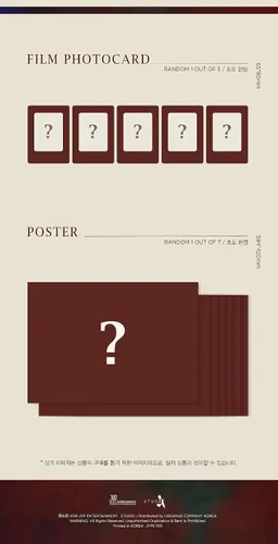 Vista 6 de JYP Ent DAY6 - The Book of Us : Entropy [Sweet ver.] Álbum+Póster plegado+Juego de tarjetas fotográficas adicionales