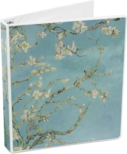 Vista 4 de Almond Blossoms (Van Gogh) Carpeta de 3 anillas - 1 pulgada
