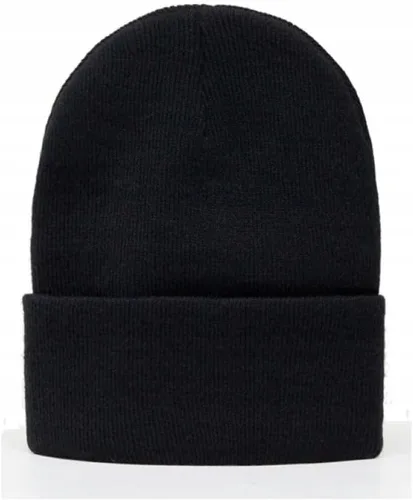 Vista 2 de Nike Gorro de punto con logo negro, unisex, Negro
