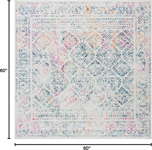 Vista 117 de Safavieh - Alfombra decorativa de la colección Tulum, modelo TUL264F, estilo marroquí, bohemio y desgastado, no suelta pelusa, para sala, vestíbulo