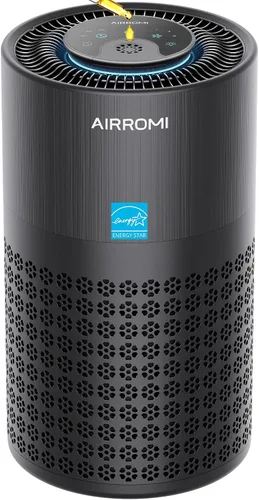 Vista 10 de AIRROMI Purificador de aire para dormitorio con A2001 beige cremoso