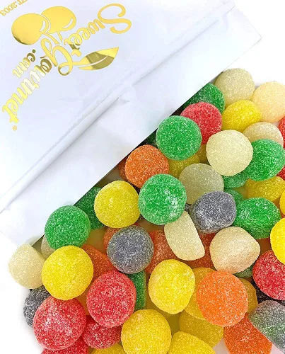 Vista 7 de SweetGourmet Jelly Giant Gum Drops Candy 1 libra