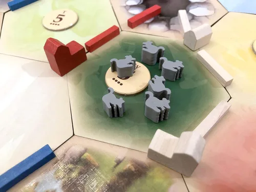 Vista 6 de Rat Thief: Un escenario de ladrón compatible con Los Colonos de Catan y las expansiones de Catan