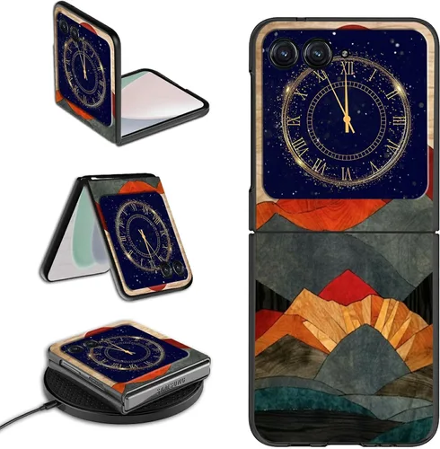 Vista 14 de Rossy Funda para Motorola RAZR 5G, para Moto RAZR 5G, funda delgada y ligera de policarbonato duro a prueba de golpes para Motorola Moto RAZR 5G