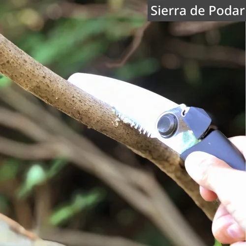 Vista 6 de Sierra de tracción japonesa para carpintería y artesanía en madera, mango largo con hoja de precisión y potencia de corte, acero resistente