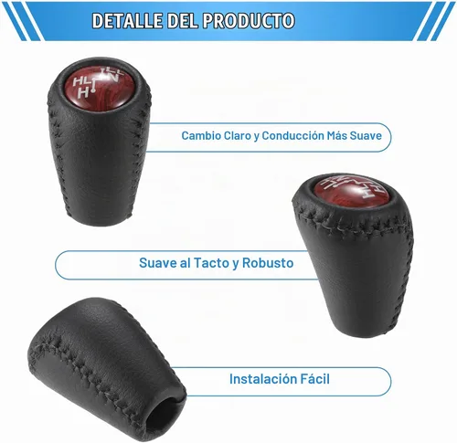Vista 4 de ACROPIX - Pomo de cambio de transmisión automática para Toyota Prado 120 2003-2009