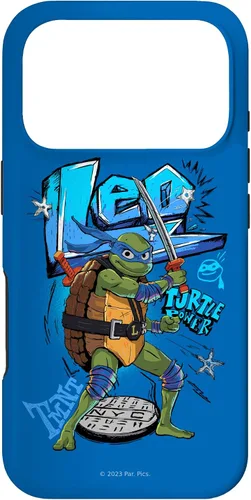 Vista 30 de Teenage Mutant Ninja Turtles: Mutant Mayhem Leo Turtle Power - Carcasa para iPhone 17