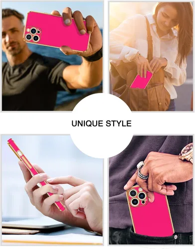 Vista 7 de VENINGO Funda para iPhone 13 Pro Max, TPU suave de ajuste delgado con soporte de pulsera ajustable, resistente a los arañazos y a prueba de golpes