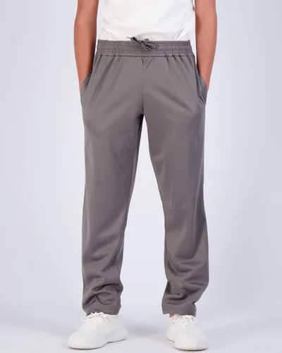 Vista 2 de Real Essentials Paquete de 3 pantalones deportivos de tricot con forro polar y bolsillos para niño
