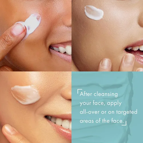 Vista 5 de TOSOWOONG Crema Refinadora de Poros, Minimizador de Poros con AHA - Ácido Glicólico y Ácido Láctico, Hidratante Facial para Control de Grasa