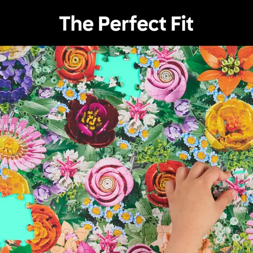 Vista 4 de LEGO® Botanicals - Rompecabezas floral de gran tamaño (300 piezas)